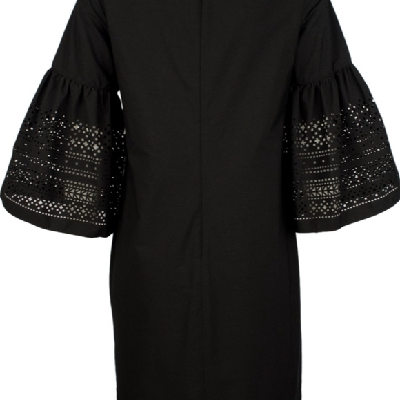 Ralph Lauren Dresses & Skirts - Ralph Lauren Black Shift Dress with eyelet sleeves
